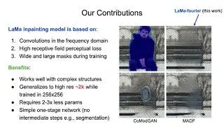 Resolution-robust Large Mask Inpainting with Fourier Convolutions