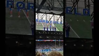 Cancer Survivor Sings at Ford Field and Everyone Cheers
