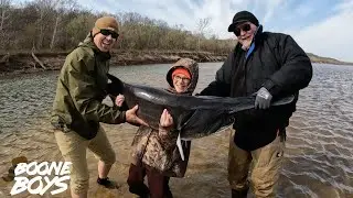 Catching fish bigger than my kids