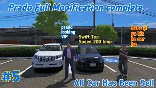 ⚡Finally Land Cruiser Prado Modification Complete| GTA V Real RP Server|
