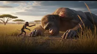 Life 3 Million Years Ago | When Australopithecus Saved a Giant Hominid #ancientworld #earlyhumans