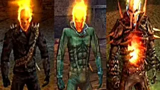 Ghost Rider: The Video Game | All Costumes (Default, 2099, Vengeance, Classic & Blade)