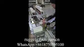 Low price semi automatic facial tissue paper making machine production line