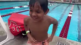 Jumping from 3 Meter High Dive!