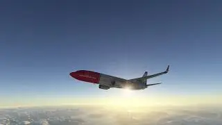 MSFS 24 PMDG 737-800 ENBR - ENGM Bergen - Oslo