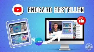 Professionelle Youtube Endcard erstellen und in Final Cut bearbeiten: Canva Tutorial