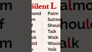 #easyenglisheveryday # get your self know the silent letters #learnenglish #discoverwords