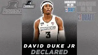 Providence's David Duke Jr Declares for the 2021 NBA Draft | #Shorts