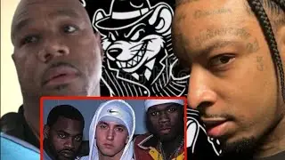 Конфликт между хип-хоп-группой Rat Pack, 50 Cent, Eminem, Obie, Trice, Shady Records, Prison Yard...