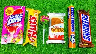 Satisfying Video ASMR Unboxing/ASMR Most Popular Candys/Unpacking Chocolate Eat
