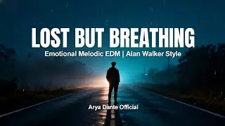 Lost But Breathing &ndash; Emotional Melodic EDM | Alan Walker Style | Official lyric video 