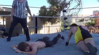 WZWA Wrestleution IV - SteelyRextion (c) v 1990-Awesome, WZWA Tag Team Titles