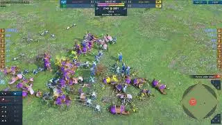 AOE4 Battle Grounds V4.4.3 learning to play and Lancaster in bug | Delhi Sultanate | #帝国酒馆 #帝國酒館
