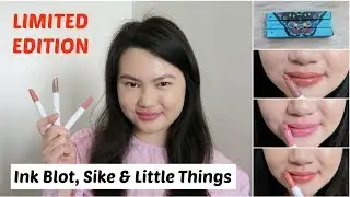 Colourpop Butterfly Collection Lippie Sticks Ink Blot, Sike & Little Things Review | Tracey Violet