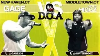 HEAVII TV HEADSHOTZ: D.O.A! - G-HIGGZ VS GAGE | Hosted by MURDA MOOK!!