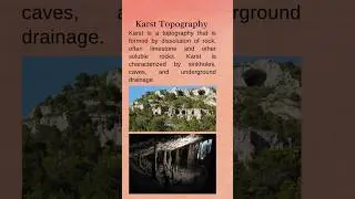 Karst Topography #geology