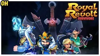 NEW Bullethell Roguelike!! Royal Revolt Warriors!