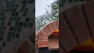 wood and gas fire pizza oven