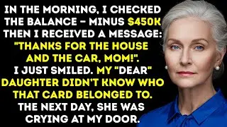 In The Morning I Found $450,000 Gone — Then A Message Arrived: 