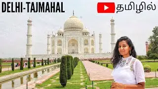 DELHI- TAJMAHAL TRAVEL VLOG | TAMILNADU to DELHI TRAVEL IN TAMIL