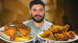 Lee Broast vs Lucky Broast: Who Has Karachi's Best Crispy Fried Chicken? (Food Challenge in Malir)
