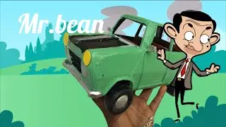 mini 1000 mark4 making mister bean car #mrbean #car #royalpopcorn