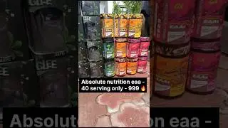 Absolute nutrition Eaa reviews 🔥| absolute nutrition whey protein reviews|us supplements|muscle ok