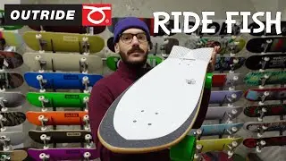 OUTRIDE RIDE FISH - un surfskate HIGH PERFORMANCE