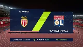 ⚽ Монако против Лиона ⚽ | Лига 1 (05.02.2021) | Фифа 21