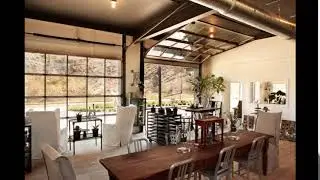 Indoor Outdoor Garage Door!