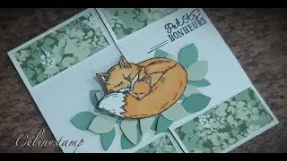 Carte sans fin Stampin'Up