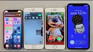 FaceTime Incoming call & Same Time call iPhone 12 mini iPhone 6S iPhone 6 iPhone XR