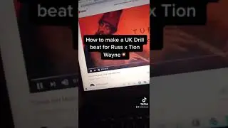 How to make a Russ x Tion Wayne drill beat #shorts