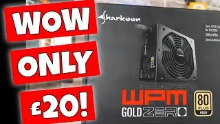 Sharkoon WPM Gold Zero 550 Вт, полумодульный, выгодная покупка WPM550GOLD