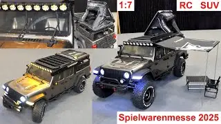 RC-Camping-Pick-up-SUV 1:7 - JK-07 Pro von Rlaarlo @ Spielwarenmesse 2025 – Jeep-ähnlicher Crawler