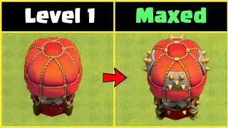 Evolution of Siege Machine | Clash of Clans | Upgrade Level 1 to Max