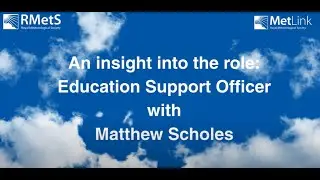An insight into the role: Education Support Officer with Matthew Scholes