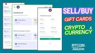 How to Create a Website that SELL/BUY Gift Card and Crypto Currency - Crypto/Gift Card Website