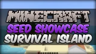 Minecraft 1.8.6 Seed Showcase - Epic Survival Island Seed!