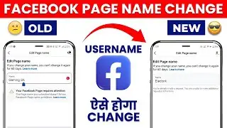 Your Facebook Page Requires Attention | Facebook Page Username Change 2025