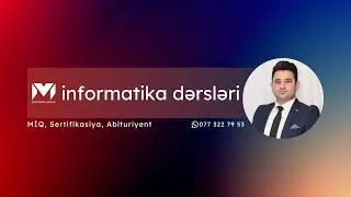 Amin müəllim | İnformatika - Python 5 tip test izahı (III hissə)