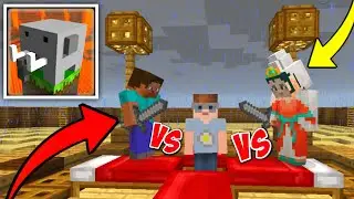 Craftsman Best PvP Challenge in Sky with Zekar and Aliza | Craftsman building craft 🔥😱