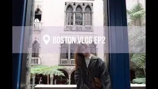 波士顿下集 | 🌷四季如春的花园博物馆🏡 | Boston vlog ep2 | Magracke |