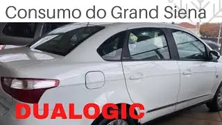 Consumo grand Siena Dualogic, viagem 1400km, quebrou tudo!!??