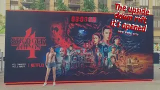 STRANGER THINGS SEASON 4 EMPIRE STATE BUILDING LIGHT SHOW | EDUDA MEND