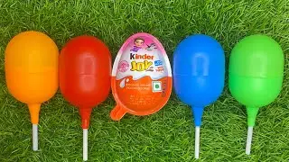 New Glitter Rainbow Lollipop Candy I Cutting| ASMR | Satisfying Video