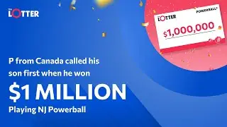 Phone call with Canadian Powerball winner at theLotter