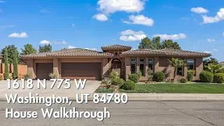 1618 N 775 W, Washington, UT 84780 Home Walkthrough