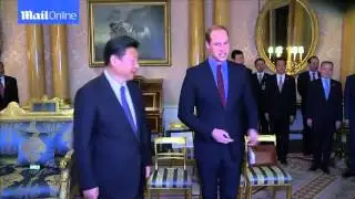 President Xi Jinping meets with the UK royal family