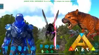 🐛Nuevos Dinos del Nuevo Ark Mobile (Beta) The Island | Lago Oculto | Armas y Armadura Tek | Review